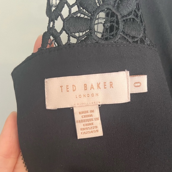 Ted Baker Monaa Lace Black Dress - Picture 5 of 13